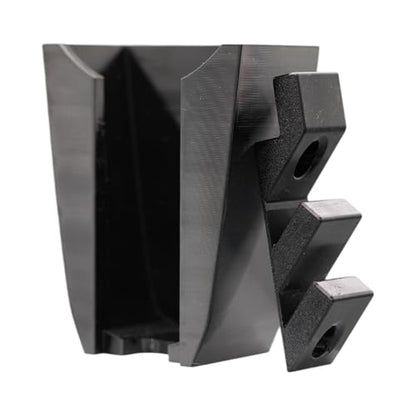 Wall Mount for Bissell Pet Hair Eraser + Bonus Accessory Holder – Fits 2390, 2390A, 2284W, 23903, Auto-Mate – 3D-Printed Vacuum Dock (Black) - color: Black