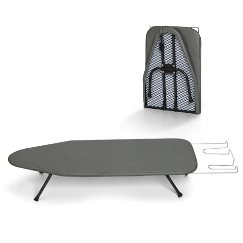 Small Ironing Board Foldable 32"x12" Black - color: Black