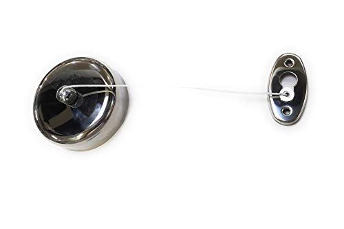 FAPBADRI Retractable and Lockable Cloth Line, Screws & Wall-Plugs Included, Pack of 1