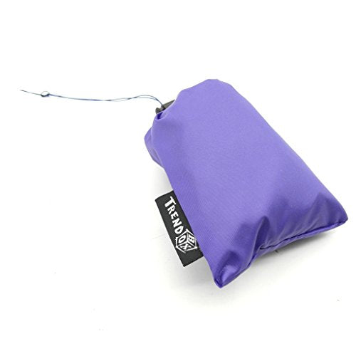TRENDBOX Foldable Wash Basin Sink Water Bag Portable Mini 8.5L for Footbath Camping Hiking Outdoor Durable Design - color: Purple