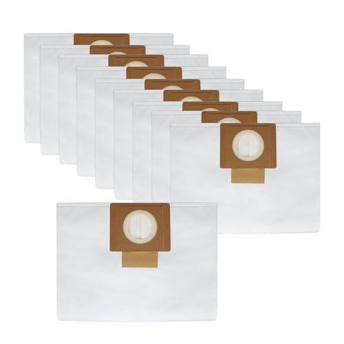 49-90-1979 6 Gallon Vacuum Dust Bags for Milwau-kee 0910 Dust Extractor - color: 10 Pack