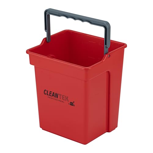 Restaurantware 4 qt Red Cleaning Bucket - color: Red, size: 4 Quarts