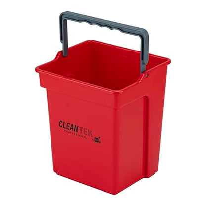 Restaurantware 4 qt Red Cleaning Bucket - color: Red, size: 4 Quarts
