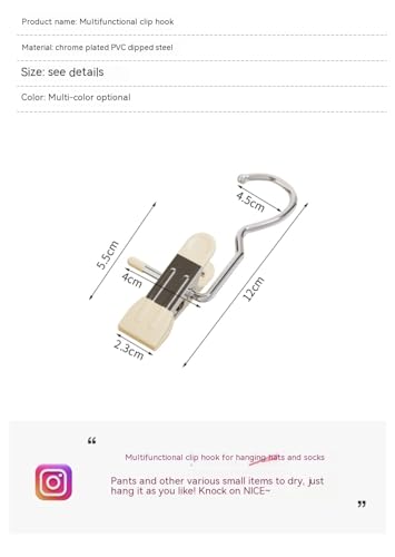 10/30/50Pcs Space-Saving Clothespin, Upgrade Double Head Clamp Dipped Hanger for Closet Hooks Garment Clip Hat Pants Storage Hanging Travel Hook (White, 50PCS) - size: 50PCS