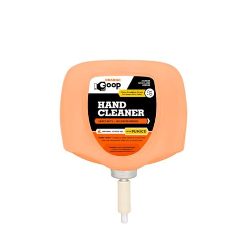 GOOP Orange Liquid With Pumice 2L Dispenser Cartridge - size: 67.6 Fl Oz (Pack of 1)