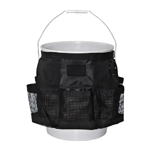 5 Gallon Bucket Tool Organizer Bag with Mesh Storage Pockets