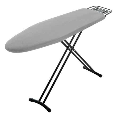 RAINHOL Full Size Ironing Board, Gray 54 x 13 in, Sturdy & Foldable - color: Gray