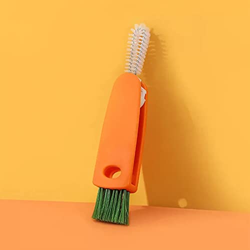 3 in 1 Multifunctional Kitchen Mini Cup Glass Cover Cleaning Brush
