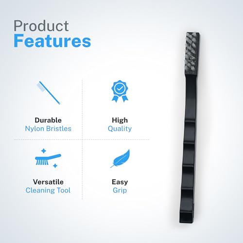 Nanoskin Toothbrush Detail Brush Set for Precision Cleaning, 6 Pack