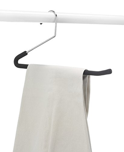 Slack Non-Slip Hanger with Foam (Set of 3), Black
