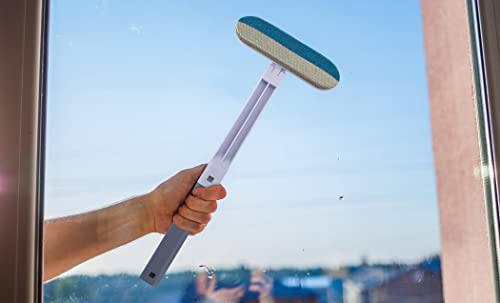 Lint Brush Window Screen Cleaning Brush Mesh Screen Brush with Long Handle, 2 Pack