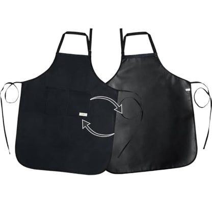 ROTANET Waterproof EVA and Microfiber Apron for Men Large with 2 Pockets - size: 1 Pack