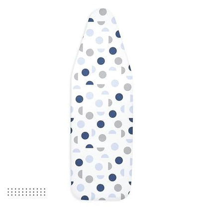 Encasa XO Ironing Board Cover and Pad 49"x18" Wide, Thick Felt - color: Blue Moon, size: Wide (49"x18")