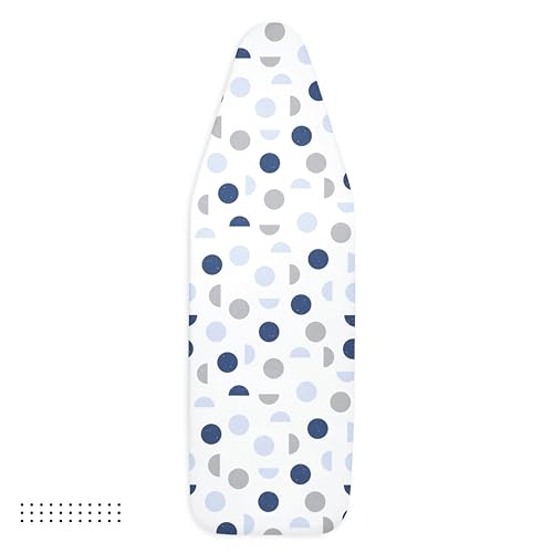 Encasa XO Ironing Board Cover and Pad 54"x15" Large, Thick Felt - color: Blue Moon, size: Large (54"x15")