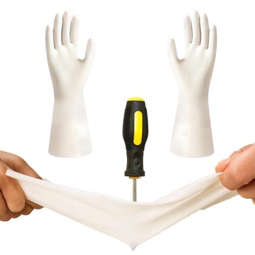 Dish gloves，Cleaning Gloves，Durable Non-Slip，Long Service Life，For kitchen Cleaning Pet Care Bathrooms Etc - size: X-Large