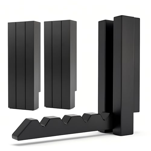 2 Pack Clothes Drying Rack Wall Mounted,Space Saver Wood Wall Mounted Folding Clothes Hanger Rack for Laundry Room,Bathrooms,Closet Storage Organization,Easy to Install - color: Black