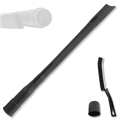 Universal 19" Flexible Crevice Tool & Brush Combo Vacuum Attachment