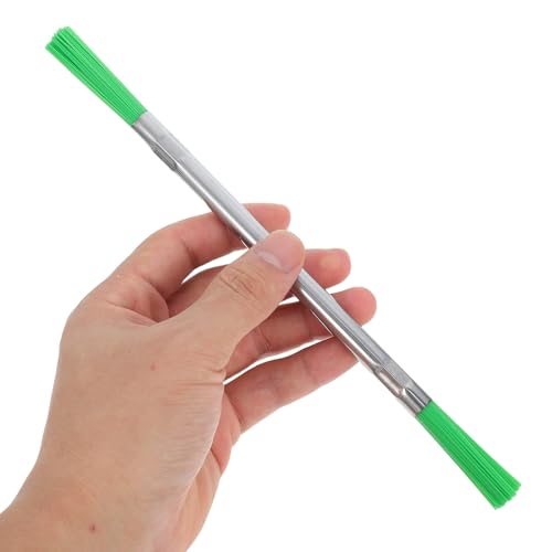 Kichvoe Elevator Groove Scraper, Cleaner Crevice Cleaning Brush and Dust Remover Tool for Sills Tracks and Gap Maintenance Multipurpose Brush with Shovel for Elevator Cleanup