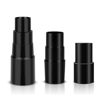 Vacuum Hose Adapter 3Pcs (1-3/8" to 1-1/4" & 1-1/2") Vac Connectors