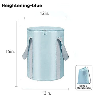 7.5 Gallon Insulated Collapsible Tub with Lid, Portable Space Saving Bucket