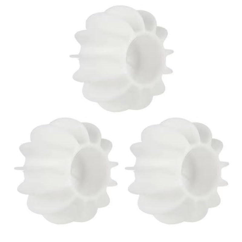 8 Pcs Reusable Laundry Balls Scrubbing Balls Gray White Washing Machine Special Ball Silicone Tidy Clothes Deep Cleaning Anti-Winding