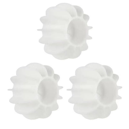8 Pcs Reusable Laundry Balls Scrubbing Balls Gray White Washing Machine Special Ball Silicone Tidy Clothes Deep Cleaning Anti-Winding