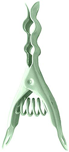 Extreme Clothespins | Sea Foam Green | Solid 304 Stainless Steel | 20 Pack | Heavy-Duty | Anti-Rust | Pastel Color | Clothes Pins | Chip Clips | Lifetime Product | No Plastic Parts | Made in Italy - color: Sea Foam Green