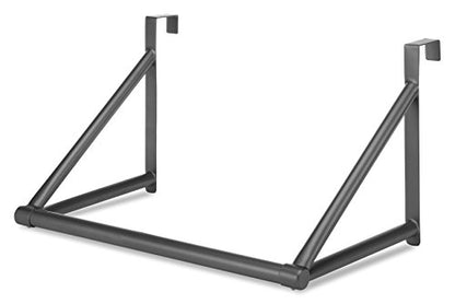 Whitmor Over The Door Hanger, Over The Door Clothes Hanging Rack, Black - color: Gunmetal