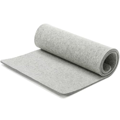 HunnmingRe 22" x 60" Wool Pressing Mat, Extra Large 100% New Zealand Wool Ironing Mat for Quilting Supplies, Sewing, Embroidery, 0.5 Thick Heat-Resistant Double Non-Slip Sided Ironing Pad - size: 22" X 60"