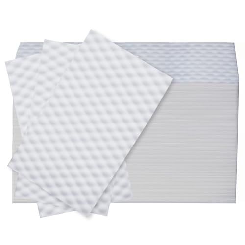 Convex Point Melamine Eraser Sheets, 50 Count