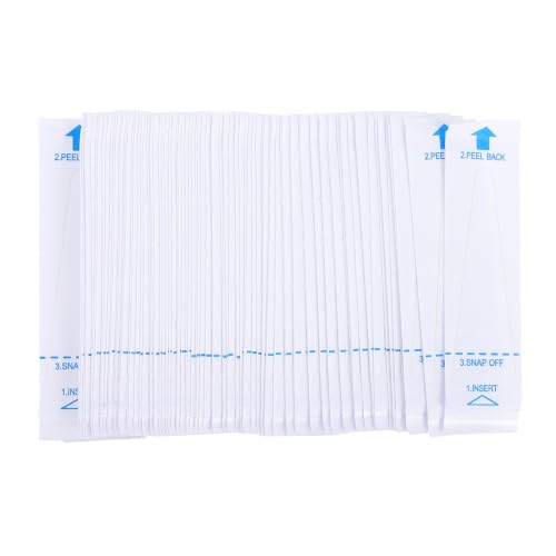 FRCOLOR 100pcs Disposable Digital Covers Easy to Install Probe Sleeves for Home and Use Compatible Digital Thermometers Protects Against