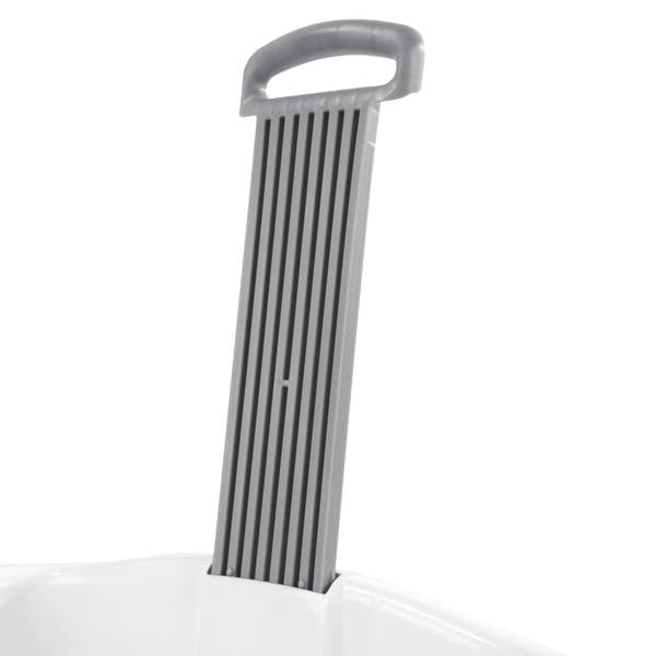 Sterilite 1.75 Bushel Ultra™ Wheeled Plastic Laundry Basket, White, 4 Pack
