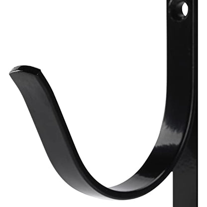 UNCO- Pool Pole Hanger, 2 Pack, Pool Equipment Hooks - color: Black, size: 2 Pack