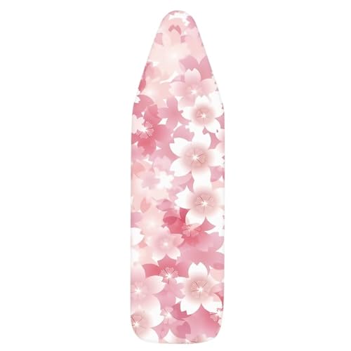 Cherry Blossom Ironing Board Covers Heavy-Duty Fabric Non Slip Padded Ironing Board Covers Non, Easy to Install - color: Cherry Blossom
