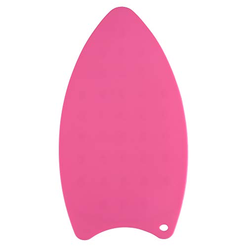 Silicone Rest Pad, Protective Surface for Mini Iron Pad Protection Ironing Rest (Rose red) - color: Rose Red