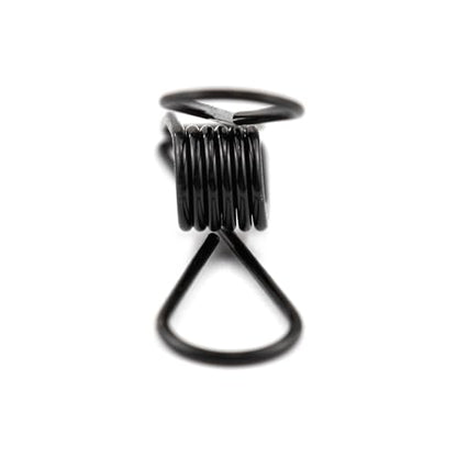 14 PCS Stainless Steel Large Black Clothes Pins, High Elasticity Strength Clothespins - Heavy Duty Multipurpose Metal Wire Chip Clips, 2.83 Inch for Laundry Home, Kitchen, Outdoor, Office - size: 2.83 Inch (7.2x1.8cm)-Black-14 PCS