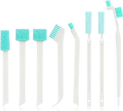 8pcs Small Household Cleaning Brushes, Small Cleaning Brush Set Detail Cleaning Brush Crevice Cleaning Tool for Window Toilet Keyboard Humidifier Bottle Space Gaps Corner