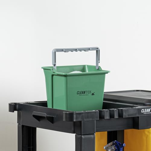 Restaurantware 6 qt Green Cleaning Bucket - color: Green, size: 6 Quarts