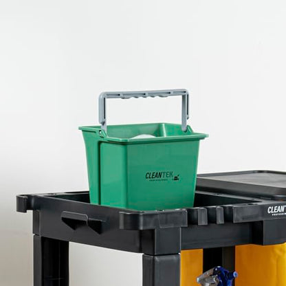Restaurantware 6 qt Green Cleaning Bucket - color: Green, size: 6 Quarts