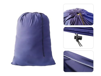 Extra Large Laundry Bag, Blue, 6 Pack, 30"x40" - color: Blue