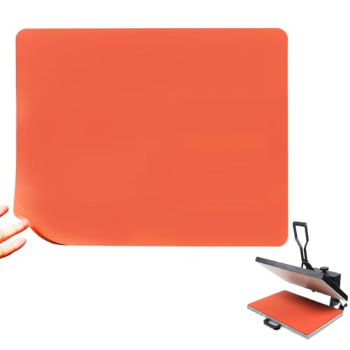 Heat Press Mat - 16x20 Inch Heat Resistant Insulation Silicone Pad for Heat Press Vinyl HTV Transfer Ironing