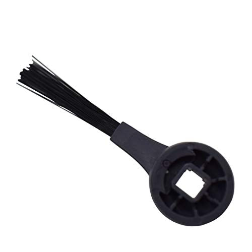 6-Pack IQ Robot Side Brushes, for Shark Robot R100, R101AE, RV1000, RV1001AE, RV1001, UR1005AE, RV911S Vacuum Models Anti-Tangle Pet Hair, Carpets, Hard Floors Easy Install Brush Head Tool Kit - size: 6×Side Brushes