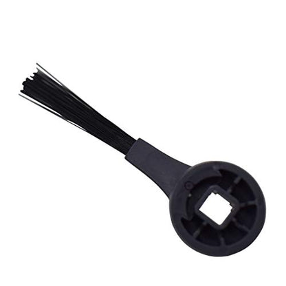 6-Pack IQ Robot Side Brushes, for Shark Robot R100, R101AE, RV1000, RV1001AE, RV1001, UR1005AE, RV911S Vacuum Models Anti-Tangle Pet Hair, Carpets, Hard Floors Easy Install Brush Head Tool Kit - size: 6×Side Brushes