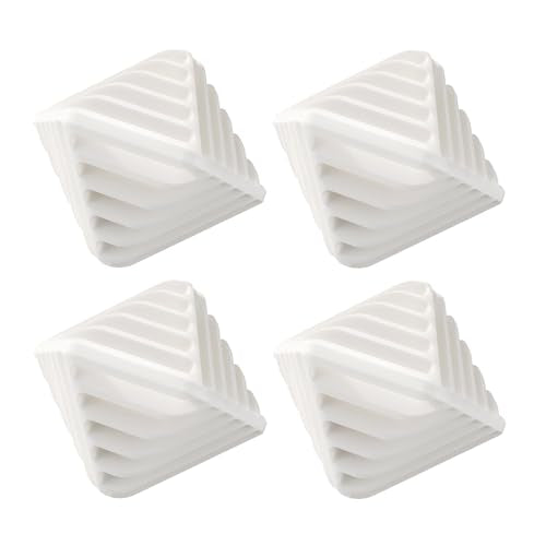 4 Pcs Reusable Laundry Anti Static Balls，Cube Agitator Balls (White) - color: White