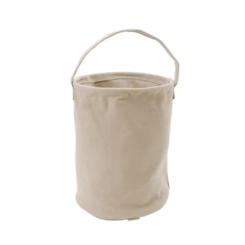 Rothco Canvas Water Bucket - Durable and Portable Container for Carrying Water, Tools, and Supplies. - color: Natural, size: Large