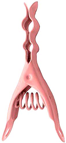 Extreme Clothespins | Retro Pink Color | Solid 304 Stainless Steel - 20 Pack | Heavy Duty | Anti-Rust | Laundry Pins | Clothes Pins | Chip Clips | Lifetime Product | No Plastic | Made in Italy - color: Retro Pink