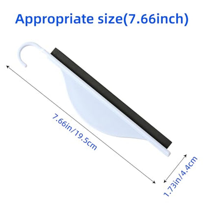 2 Packs Small Shower Squeegee for Glass Doors,Squeegee for Shower Glass,mini Bathroom Squeegee for Window