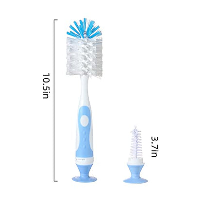 Chemimoso Baby Bottle Brush, Water Bottle Brush Cleaner, Cup Brush - color: Grey 2