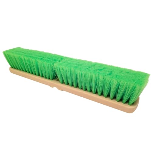 Teravan Green Flow Through Essential Flagged-End Brush Head, 18-Inch - size: 18 Inch