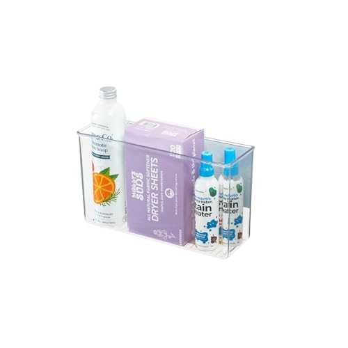 iDesign Magnetic Large Clear Plastic Organizer Bins - size: Large, style: Pack of 1